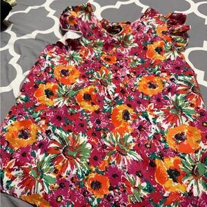 SHEIN Multicolor Floral Blouse
